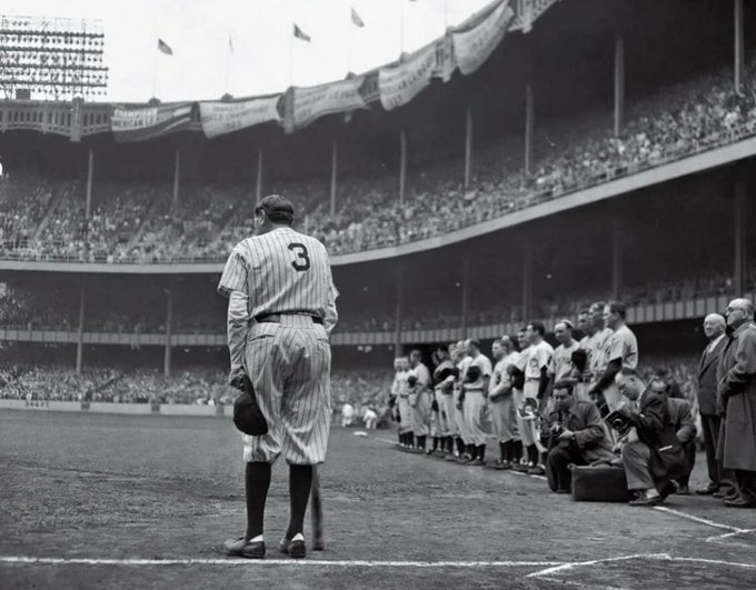 Babe Ruth Bows Out in the Iconic 1949 Pulitzer Prize Photo
