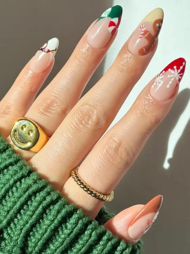 5 Sophisticated Christmas Nail Art Trends