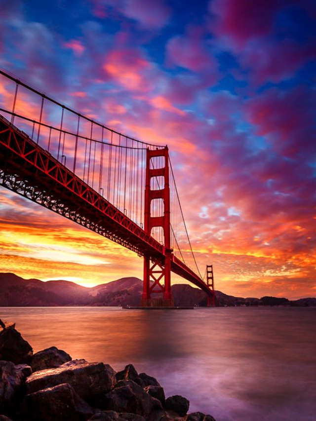 Golden Gate Bridge, Symbolic, Masterpiece, Bay Area, Charm